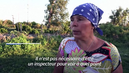 Argentine: un ruisseau vire au rouge, les riverains dénoncent une "pollution"