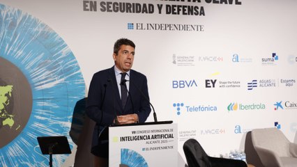 Mazón, en la inauguración del VII Congreso Internacional de IA: "100 días después de la DANA seguimos en la lucha por la verdad"