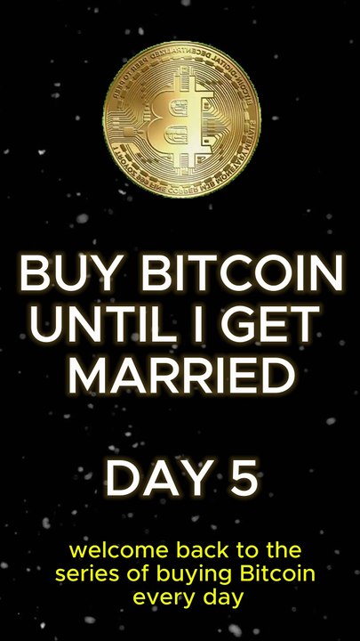 BUY BITCOIN DAY 5