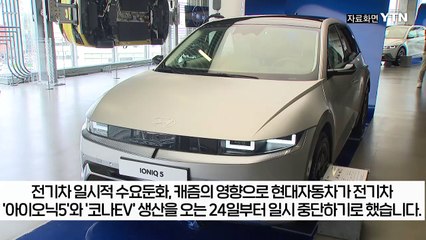 할인해도 안 팔린다...전기차 판매 부진에 현대차가 내린 결정 [지금이뉴스] / YTN