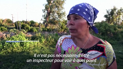 Argentine : un ruisseau vire au rouge, les riverains dénoncent une "pollution"