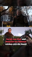 Die Entwickler von Witcher gratulieren Kingdom Come 2, bringen Heinrich und Geralt zusammen