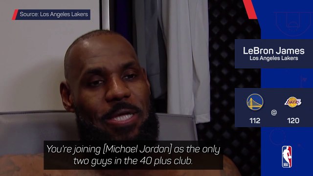LeBron surpasses Michael Jordan to set another record with 42 points