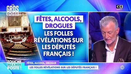 Fêtes, alcool, drogue : les folles révélations sur les députés Français !