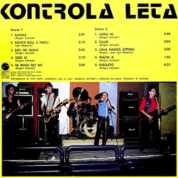 Kontrola Leta – Rock'n Roll U Parku : Power Pop, Rock & Roll, Pub Rock 1983.