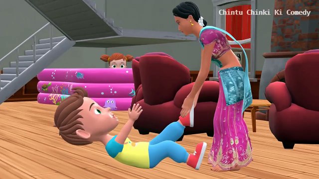 Chintu Chinki Aur Mumy cartoon _ desi comedy video_ cs bisht vines
