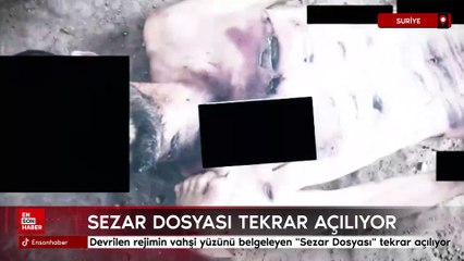 Suriye'de devrilen rejimin vahşi yüzünü belgeleyen Sezar Dosyası tekrar açılıyor