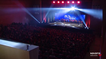 Gala completa de los IX Premios Navarra Televisión en Baluarte