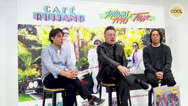 Entrevistamos a los hermanos Raúl, Manuel y Óscar Quijano, integrantes de Café Quijano, sobre su nuevo disco: 'Miami 1990'