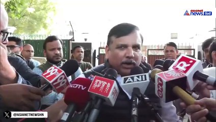 रिजल्ट से एक दिन पहले EC दफ्तर क्यों पहुंचे Sanjay Singh । Delhi Election 2025