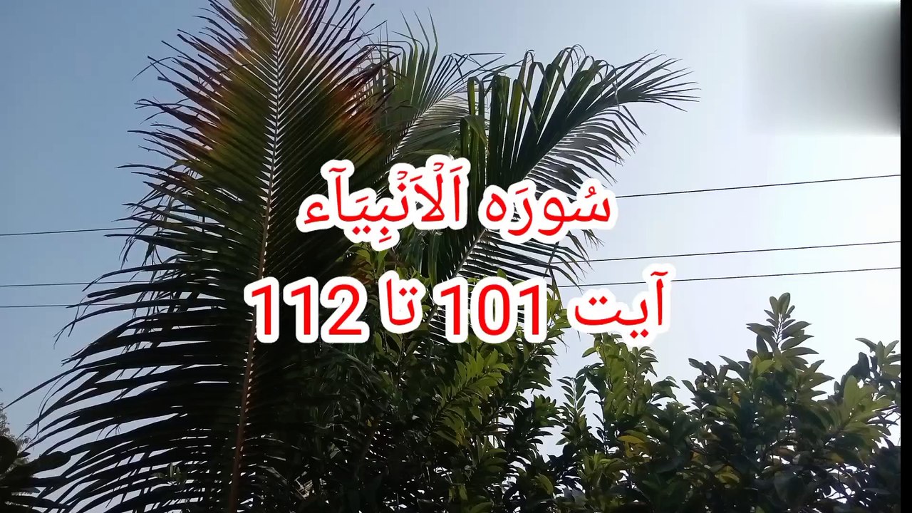 Surah Al Anbiya | Beautiful recitation of Surah Al Anbiya | quran recitation | Tilawat Al Anbiya |