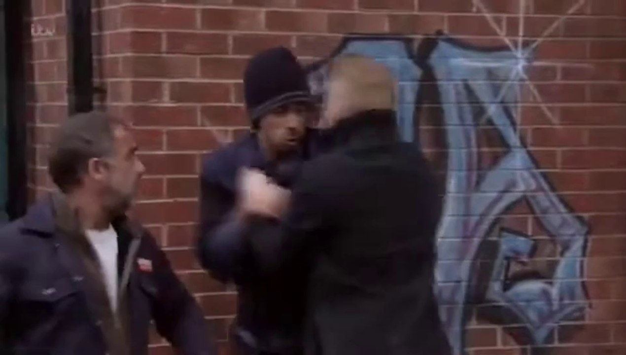 Corrie Gary Windass vs Luke Britton 23rd December 2016