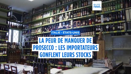 États-Unis : la peur de manquer de Prosecco