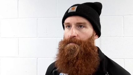 Sheffield Steelers v Cardiff Devils Post-match - Colton Saucerman