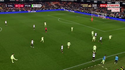 Le replay de Valence - FC Barcelone (MT2) - Foot - Coupe d'Espagne
