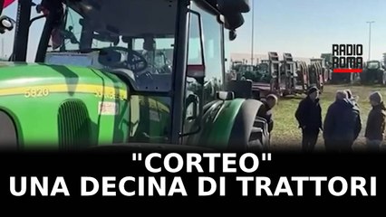 Dal presidio di Torrimpietra trattori verso Civitavecchia