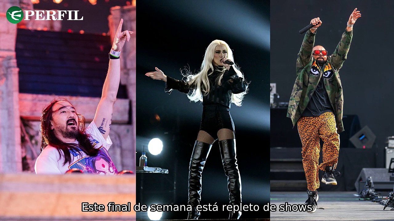 "Final de semana agitado: Steve Aoki, Christina Aguilera, Sean Paul, melhores vocais do U2 e o erro do Kiss"