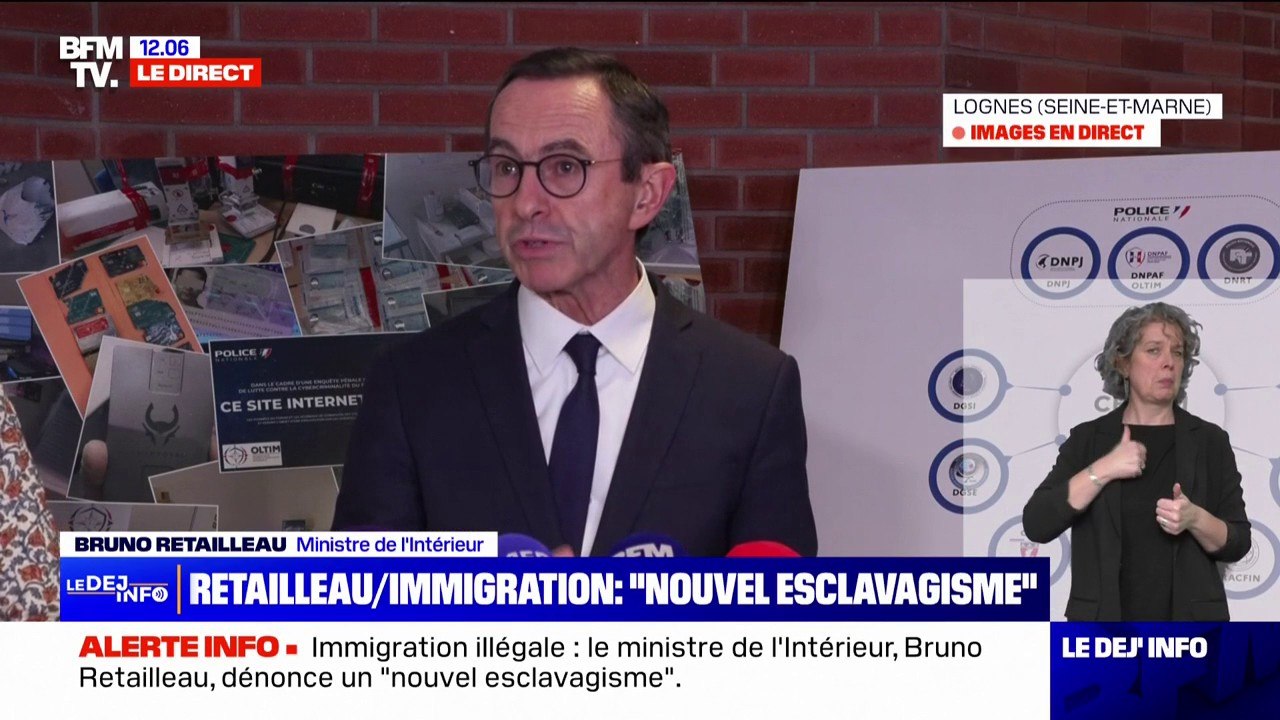 Annulation de l'OQTF de "Doualemn": "On a bâti un échafaudage juridique qui désarme l'État régalien", affirme Bruno Retailleau