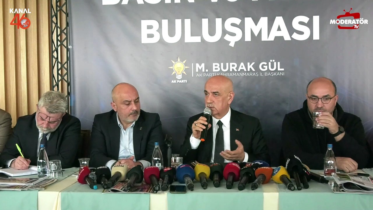 VAHİT KİRİŞCİ’DEN ÖNEMLİ AÇIKLAMALAR! KAHRAMANMARAŞ’TA SON DURUM NE?