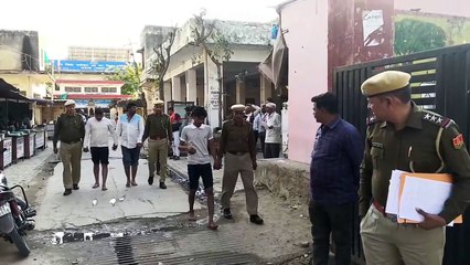फायरिंग मामले में राजगढ़ पुलिस ने किया आरोपियों को अदालत में पेश।