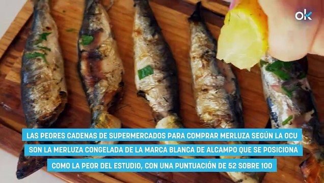 Estas son las 2 peores cadenas de supermercados para comprar merluza en España según la OCU