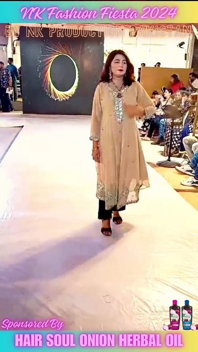 NK Fashion Fiesta 2024 Sponsored by Hair Soul Onion Herbal Oil | Shorts 27 #fashionshow