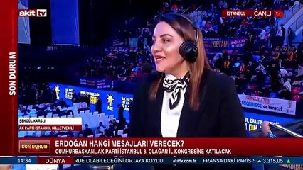 Şengül Karslı AK Parti 8. Olağan İl Kongresini değerlendirdi