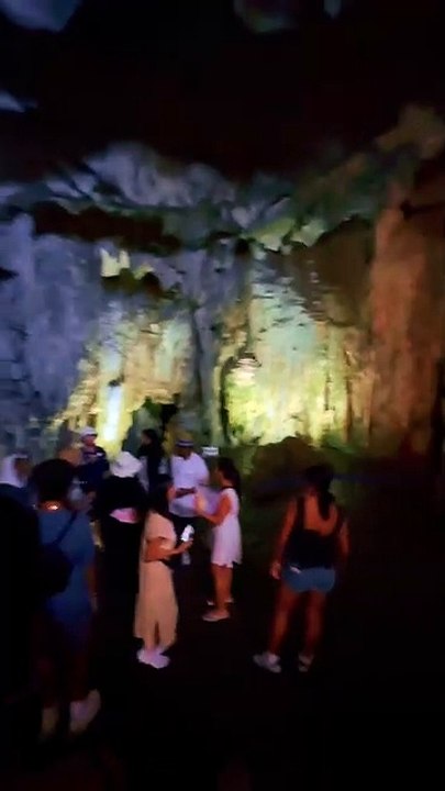 "🕳️✨ Inside Sung Sot Cave – a mesmerizing worl...