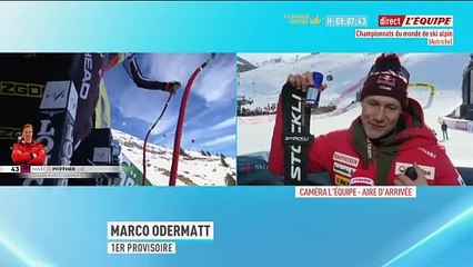 Odermatt : « Tout s'est déroulé selon le plan » - Ski - Mondiaux (H) - Super-G
