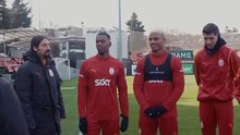 Okan Buruk'tan Lemina ve Cuesta'ya karşılama