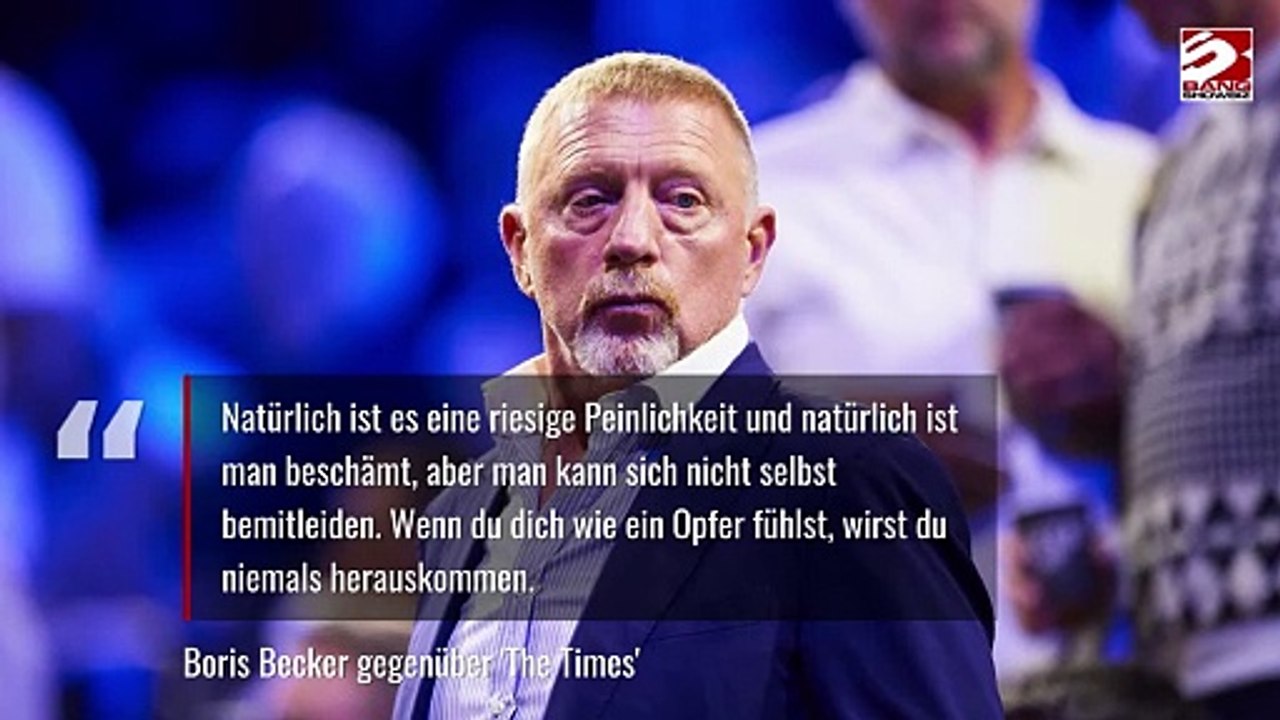 Für Boris Becker war Gefängnisstrafe eine 'riesige Peinlichkeit'
