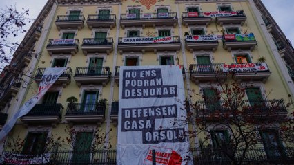 El Ayuntamiento de Barcelona confirma que no habrá desahucios en la Casa Orsola