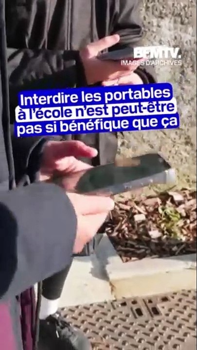 Interdire les portables à l’école pourrait s’avérer inefficace d’après une étude de l’université de Birmingham
