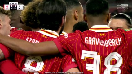 【FULL MATCH】 Liverpool vs. Tottenham | EFL Carabao Cup 2024/25 ~ 2 of 2