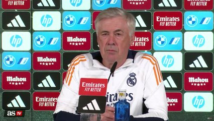 Ancelotti, los audios del VAR y su contestación al Presidente de la RFEF Louzán