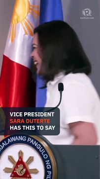 Sara Duterte on impeachment: Getting dumped by ex hits harder