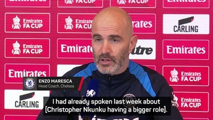 Nkunku was always going to stay at Chelsea - Maresca