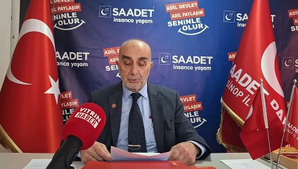 Saadet Partisi'nden Gazze'ye destek