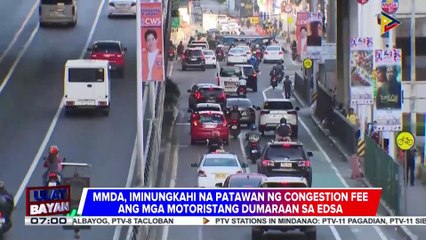 Ilang mambabatas, tutol sa agad na pagpapatupad ng paniningil ng congestion fee sa mga ...