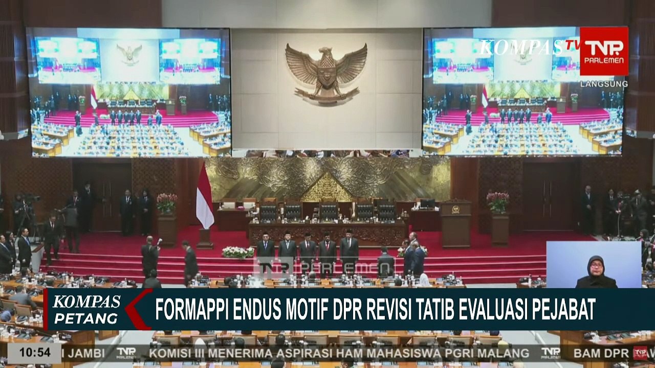 Soal Revisi Tatib DPR, Istana: Polemik Ada di M...