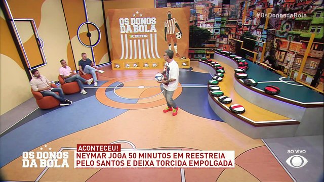 Debate Donos: Neto e comentaristas avaliam estreia de Neymar no Santos