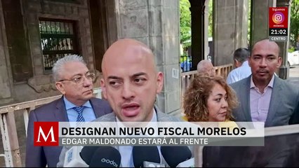 Edgar Maldonado es designado como nuevo fiscal de Morelos