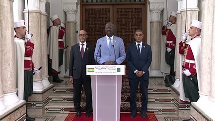 تصريح محمد سالم ولد مرزوك وزير الشؤون الخارجية الموريتاني عقب استقباله من قبل السيد عبد المجيد تبون