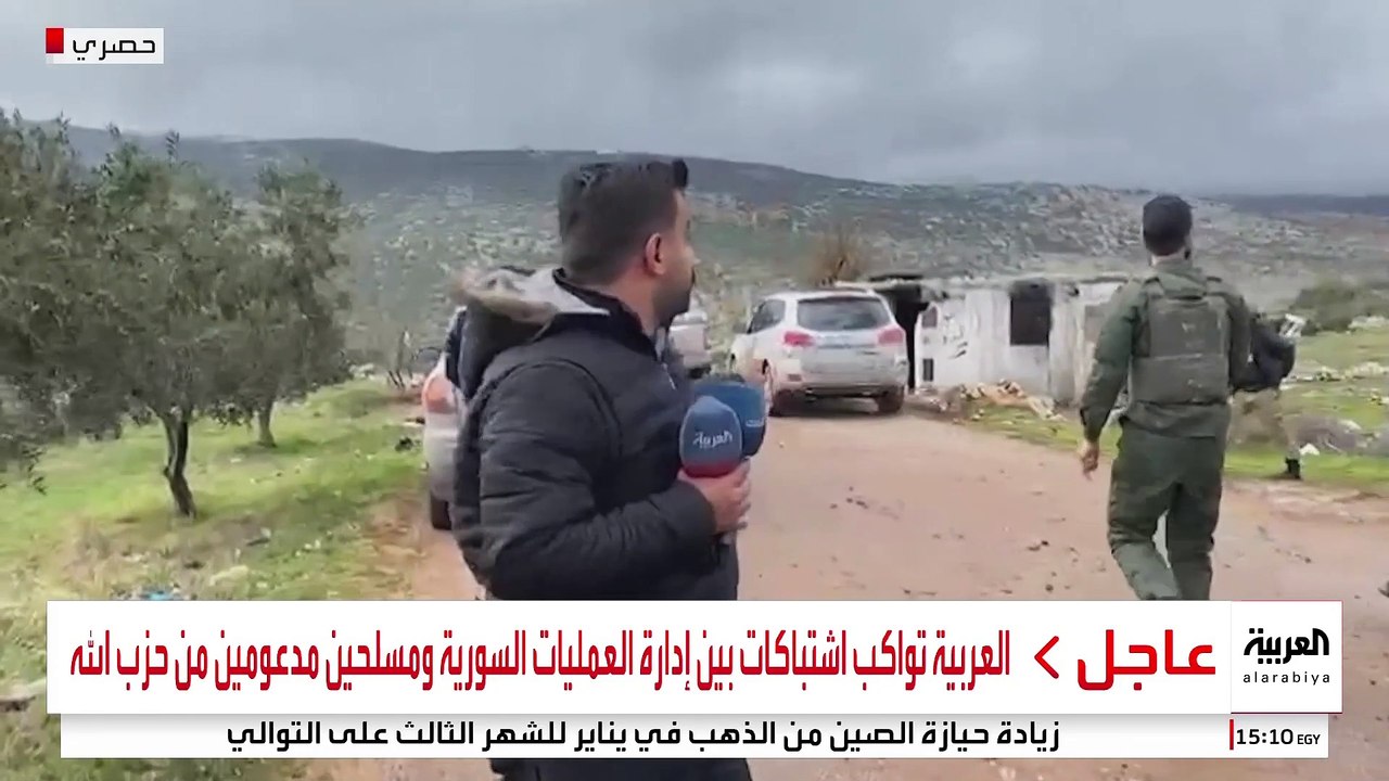 العربية توثق عمليات عسكرية على الحدود السورية اللبنانية ضد مسلحين تابعين لحزب الله