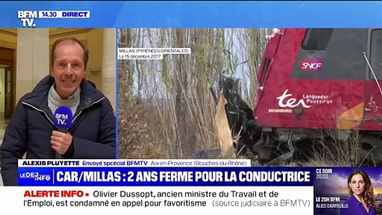 Accident de car de Millas: la conductrice condamnée en appel à 5 ans de prison dont 2 ans fermes
