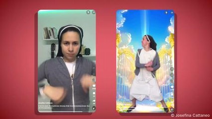Nun uses TikTok videos to spread faith