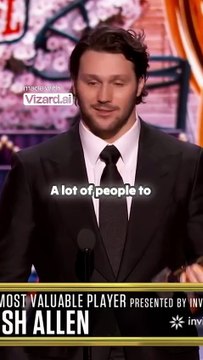 Josh Allen Makes History: Crowned MVP at the 2024 NFL Honors! 🏈✨ #NFLMVP||A Humble MVP's Thank You Speech