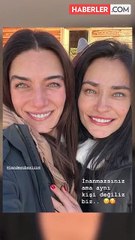 Saadet Işıl Aksoy ile Hande Subaşı'nın benzerliği hayrete düşürdü: Aynı kişi değiliz