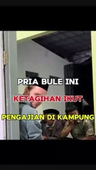 Pria Bule Yang Baru Mualaf Ini Ketagihan Ikut Pengajian
