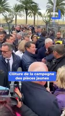 Pièces jaunes : Quelles célébrités étaient présentes pour la clôture de la campagne ?